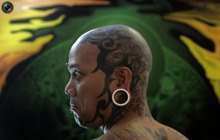 Подборка экстремальных татуировок [25 фото]