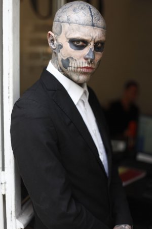 Rick Genest: Человек - Скелет [6 фото]